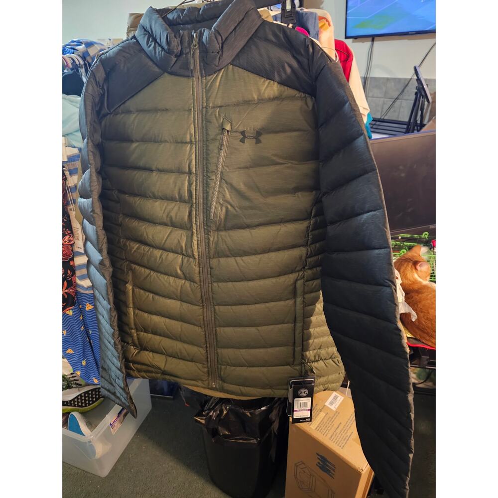 Under Armour Storm Coldgear Pertex Quantum 700 Fill Down Men XXL Insulate Jacket